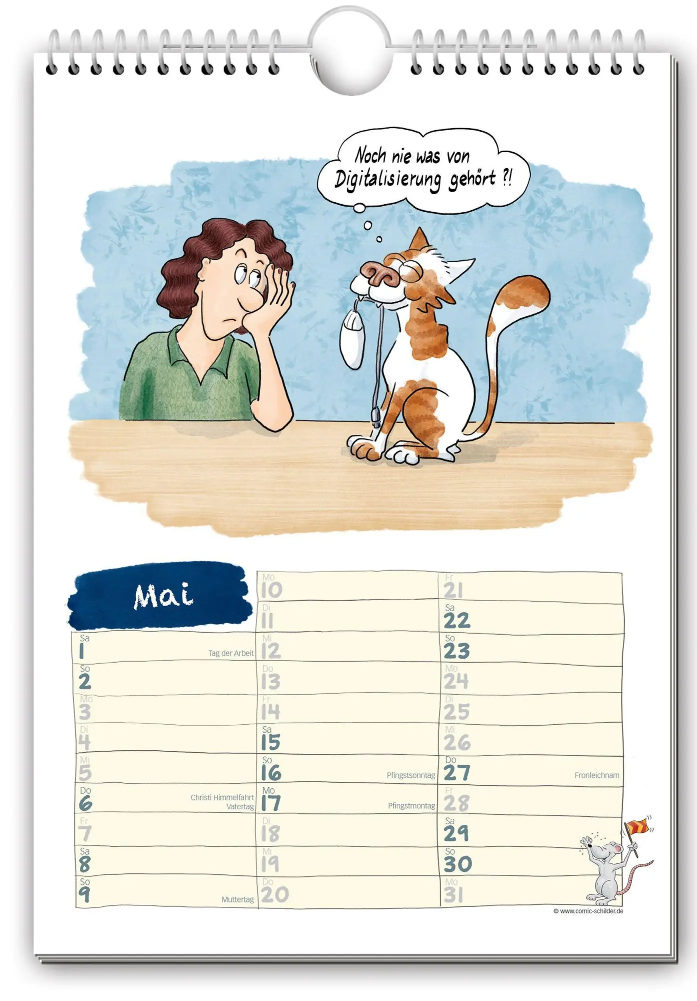 Bild: 9783982859415 | KAtzeLENDER 2027 | Der Comic-Kalender für alle Dosenöffner | Kalender