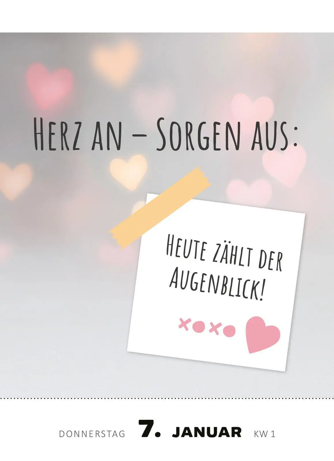 Bild: 4014489139515 | Abreißkalender Glücksmantras 2027 | Kalender | 640 S. | Deutsch | 2027