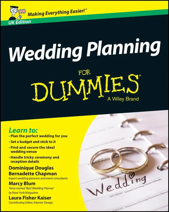 Cover: 9781118699515 | Wedding Planning For Dummies | Bernadette Chapman (u. a.) | Buch