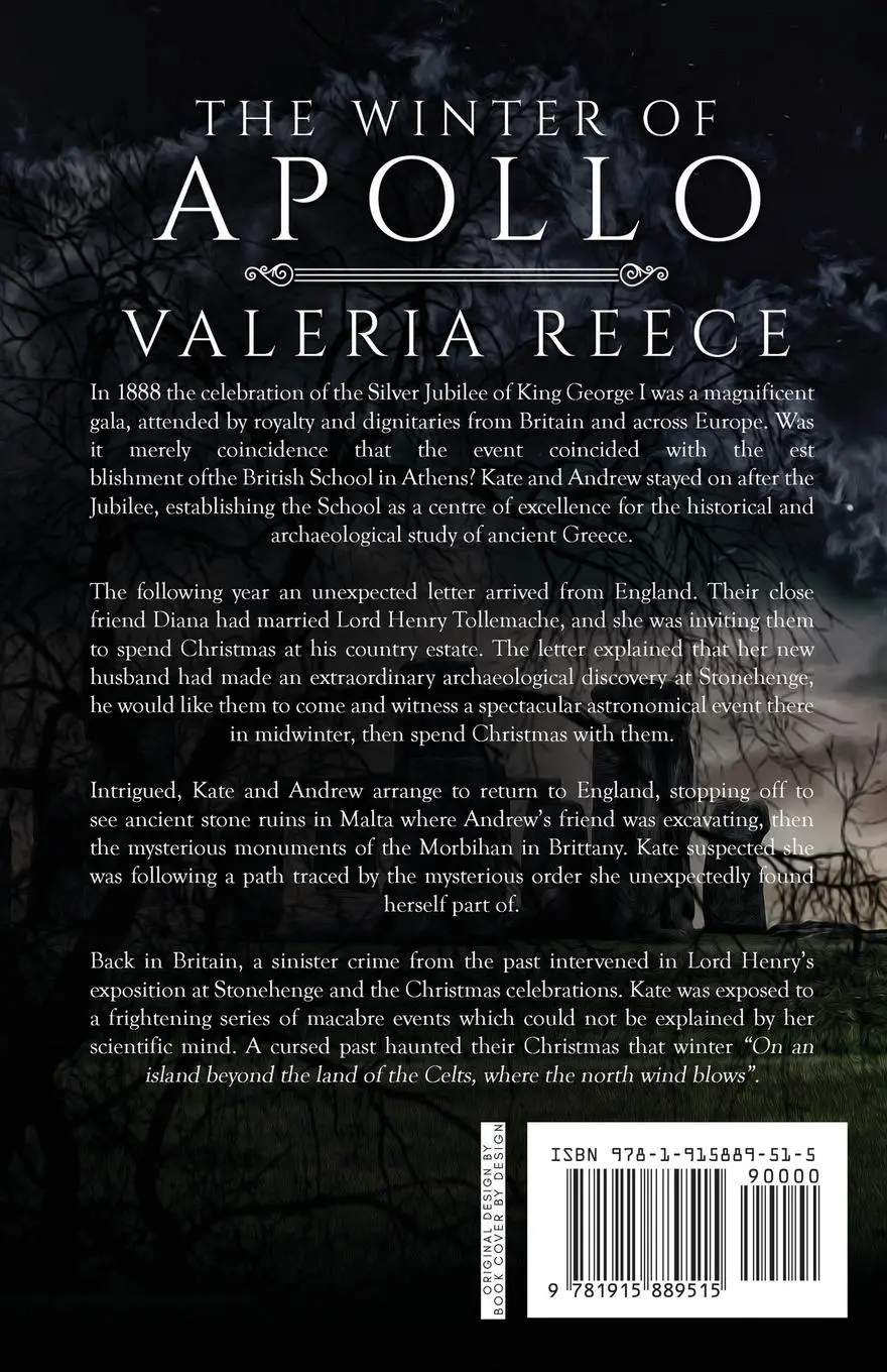 Rückseite: 9781915889515 | The Winter of Apollo | Valeria Reece | Taschenbuch | Englisch | 2023