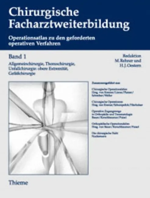 Cover: 9783131029515 | 1. bis 3. Jahr der chirurgischen Weiterbildung | Buch | 636 S. | 1996