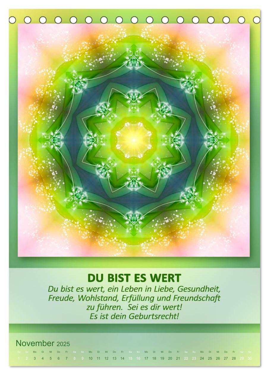 Bild: 9783457079515 | Light Energy Mandalas - Kalender - Vol. 1 (Tischkalender 2025 DIN...