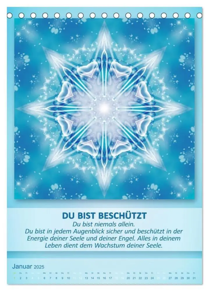 Bild: 9783457079515 | Light Energy Mandalas - Kalender - Vol. 1 (Tischkalender 2025 DIN...
