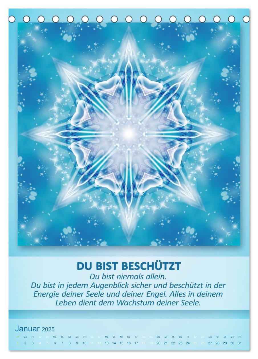 Bild: 9783457079515 | Light Energy Mandalas - Kalender - Vol. 1 (Tischkalender 2025 DIN...