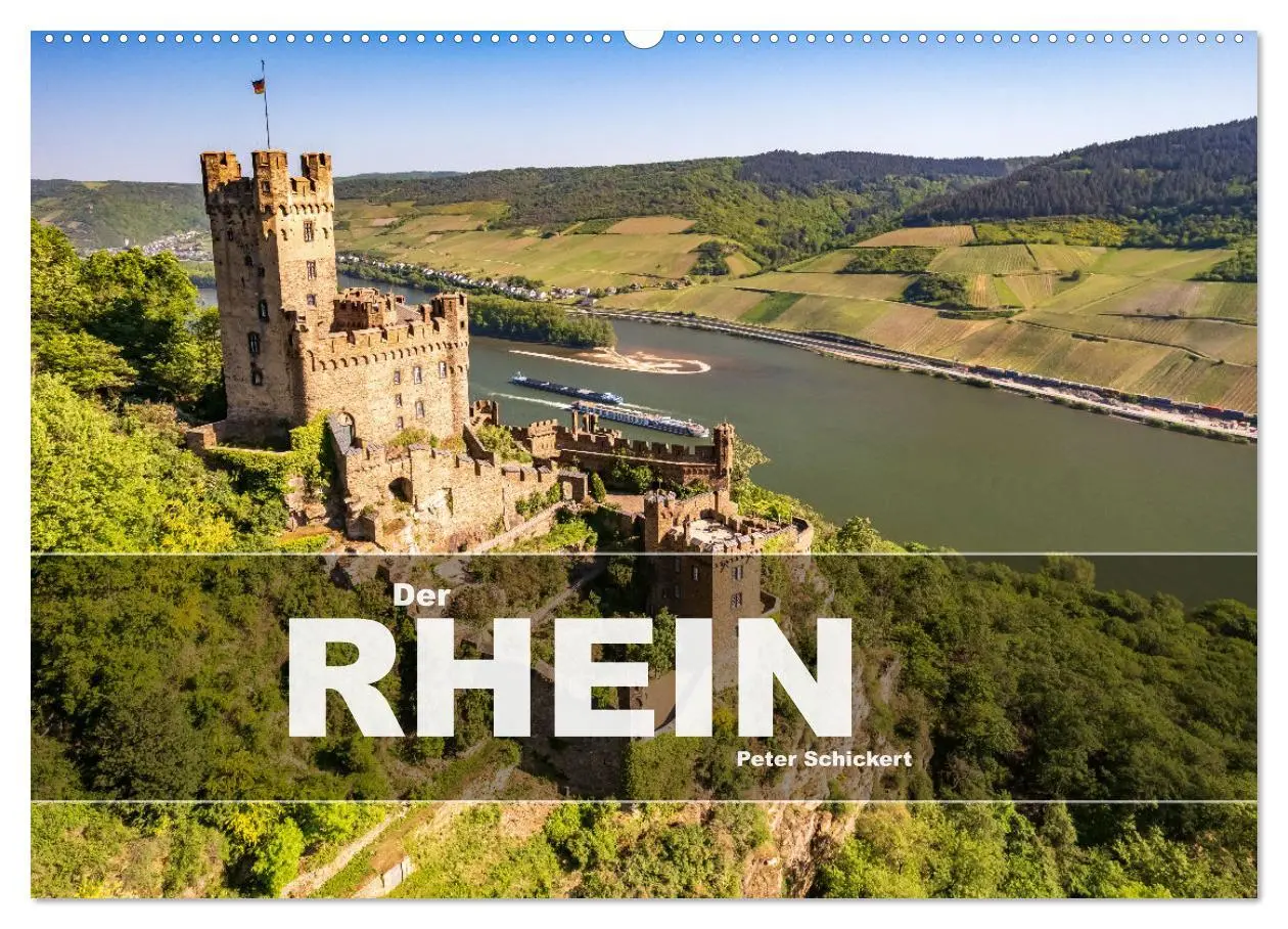 Cover: 9783457459515 | Der Rhein (Wandkalender 2026 DIN A2 quer), CALVENDO Monatskalender