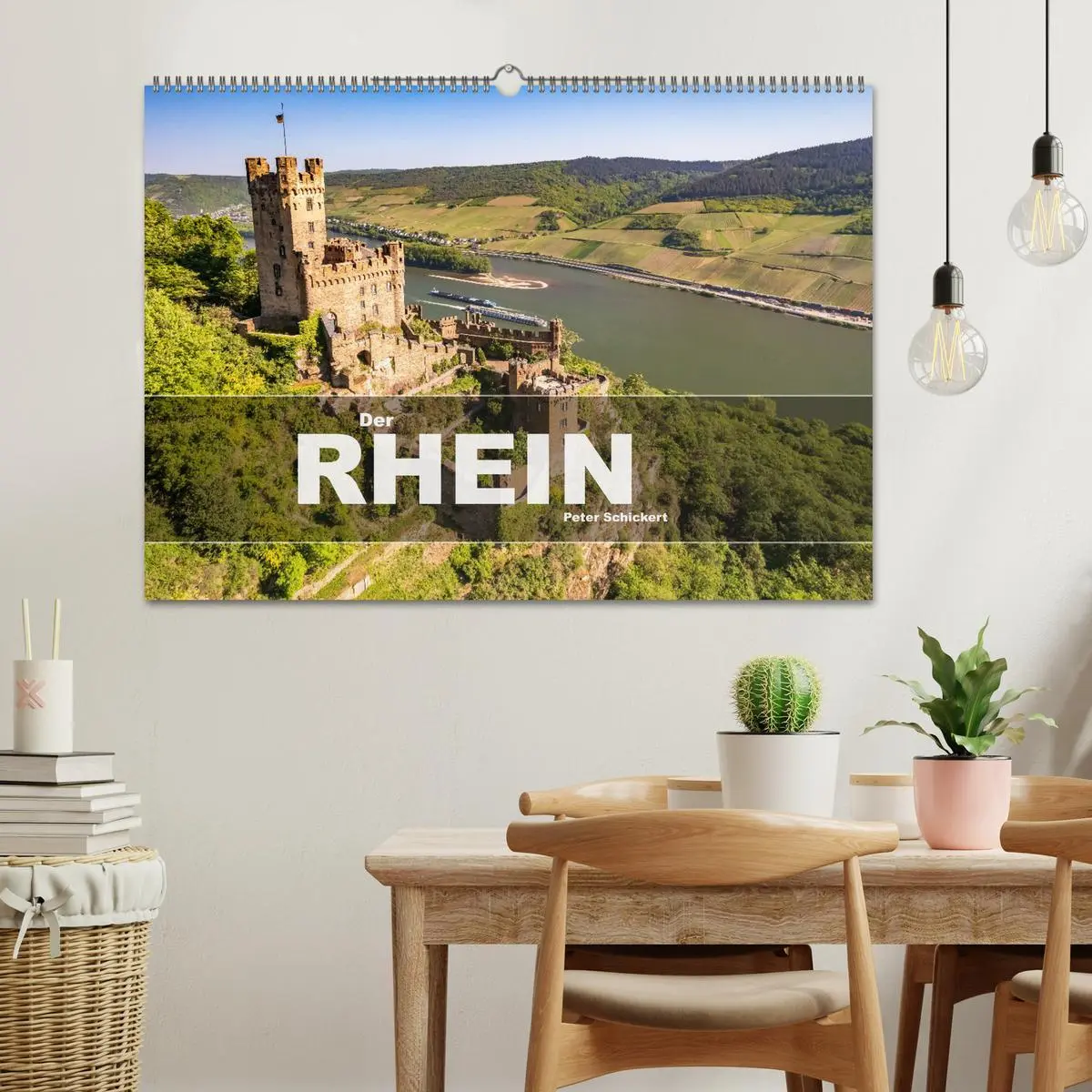 Bild: 9783457459515 | Der Rhein (Wandkalender 2026 DIN A2 quer), CALVENDO Monatskalender