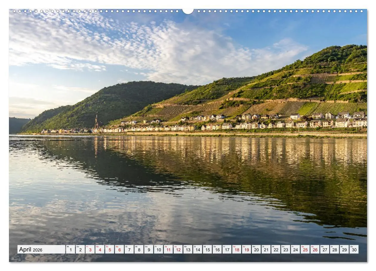 Bild: 9783457459515 | Der Rhein (Wandkalender 2026 DIN A2 quer), CALVENDO Monatskalender