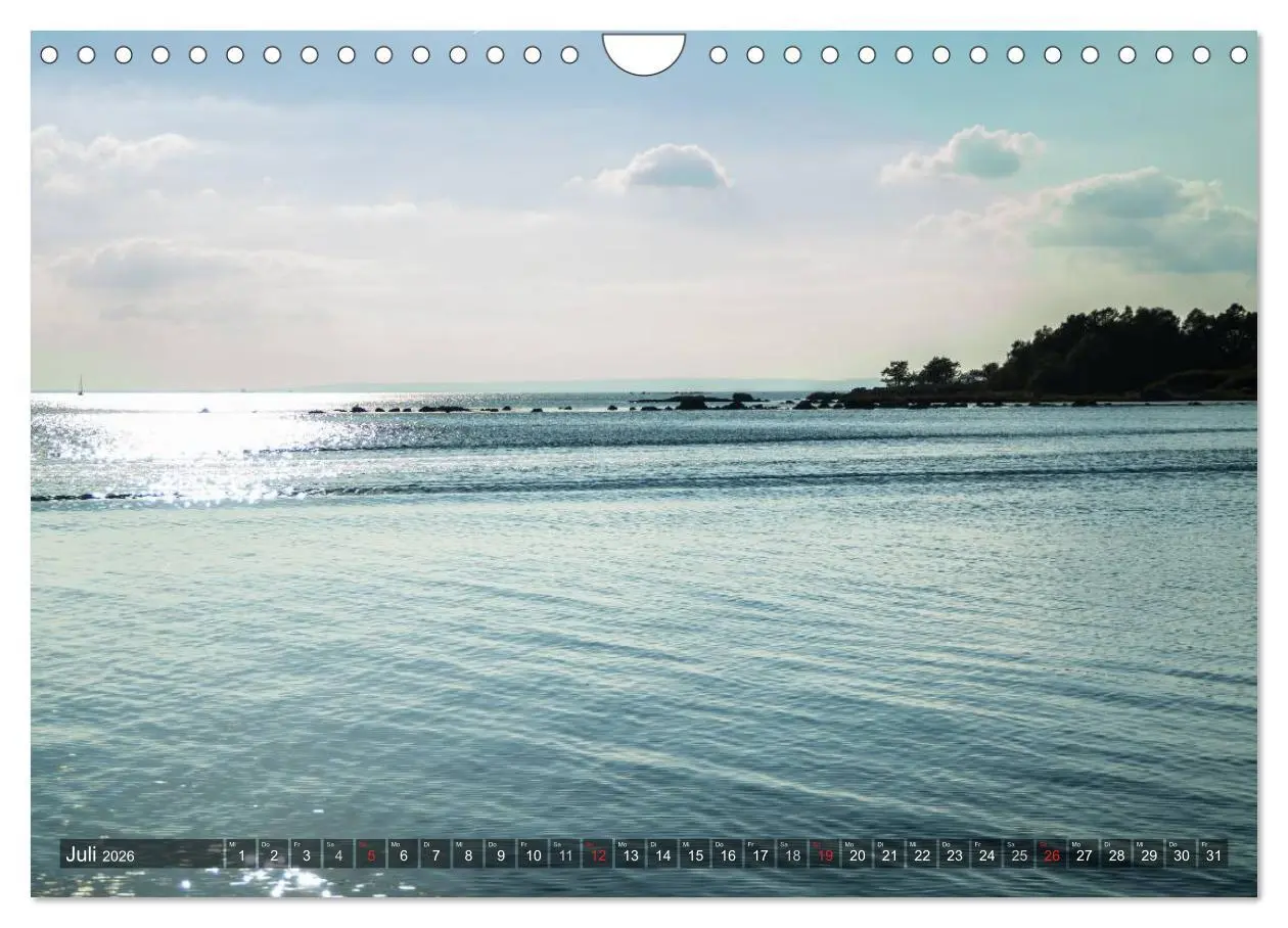 Bild: 9783457909515 | Feng Shui Farben - Element Wasser (Wandkalender 2026 DIN A4 quer),...