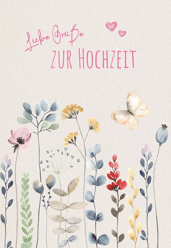 Cover: 4036526769615 | Liebe Grüße zur Hochzeit | Grußkarte | Deutsch | 2024