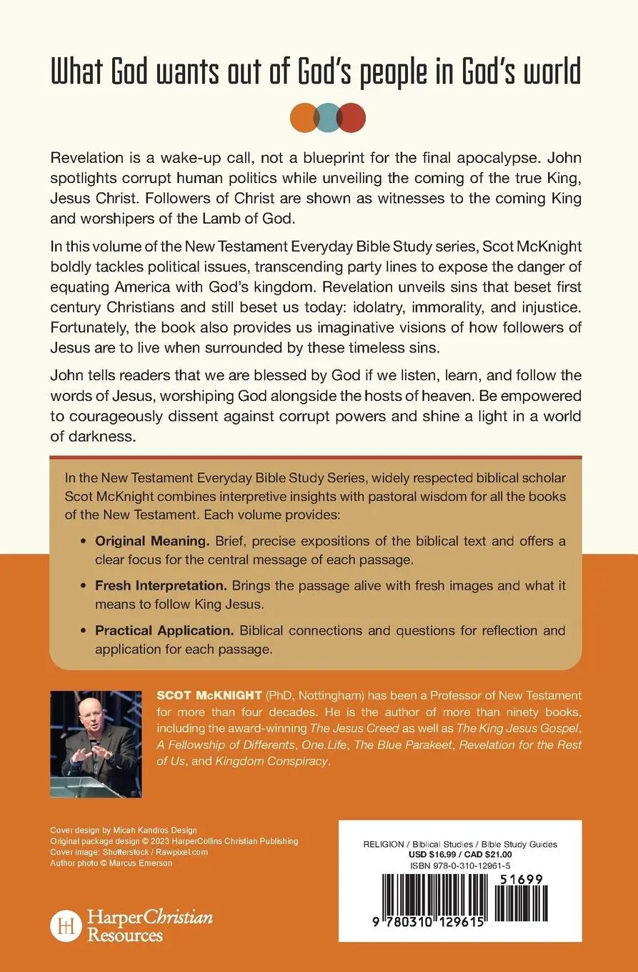 Rückseite: 9780310129615 | Revelation | Witness and Worship in the World | Scot Mcknight | Buch