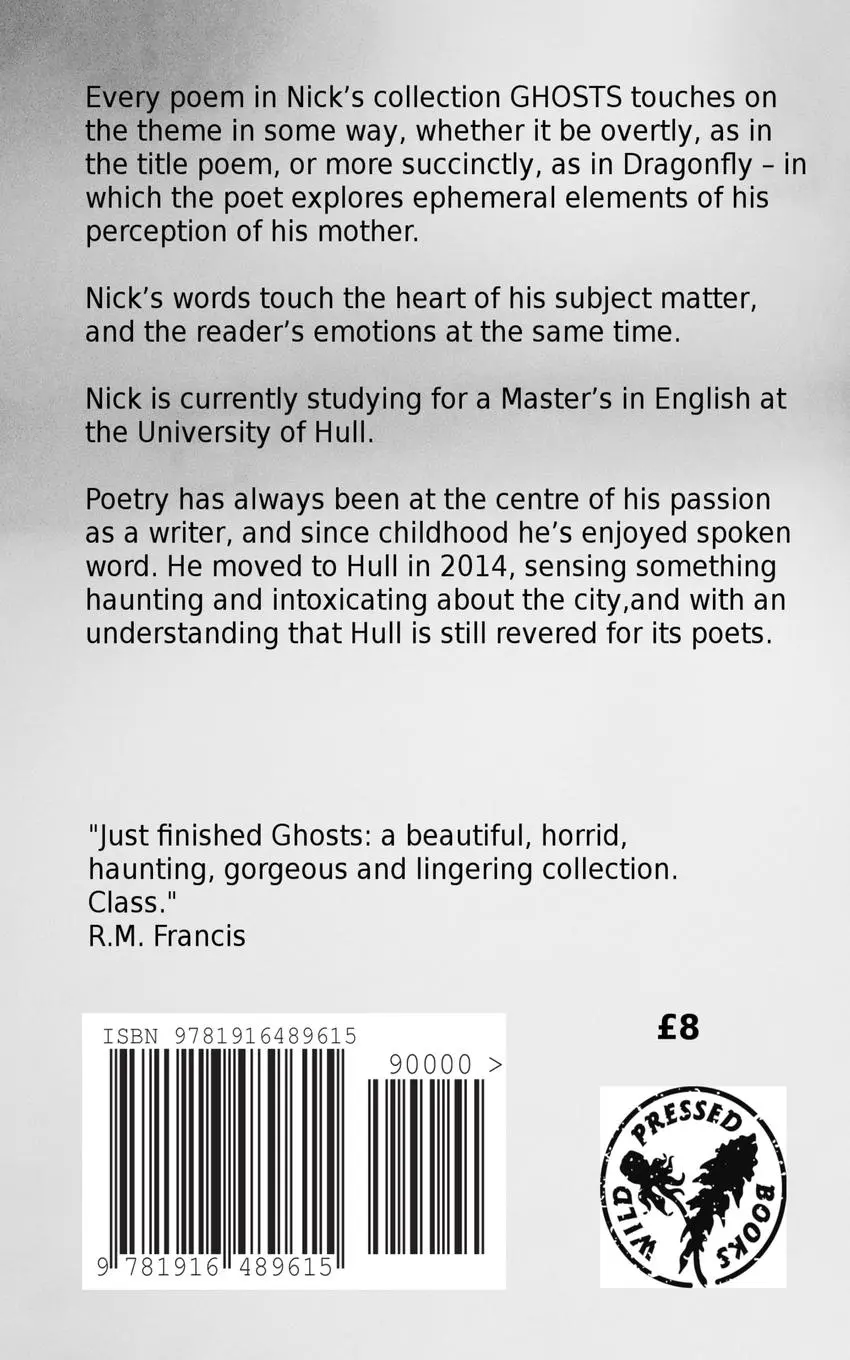Rückseite: 9781916489615 | Ghosts | Nick Conroy | Taschenbuch | Kartoniert / Broschiert | 2019