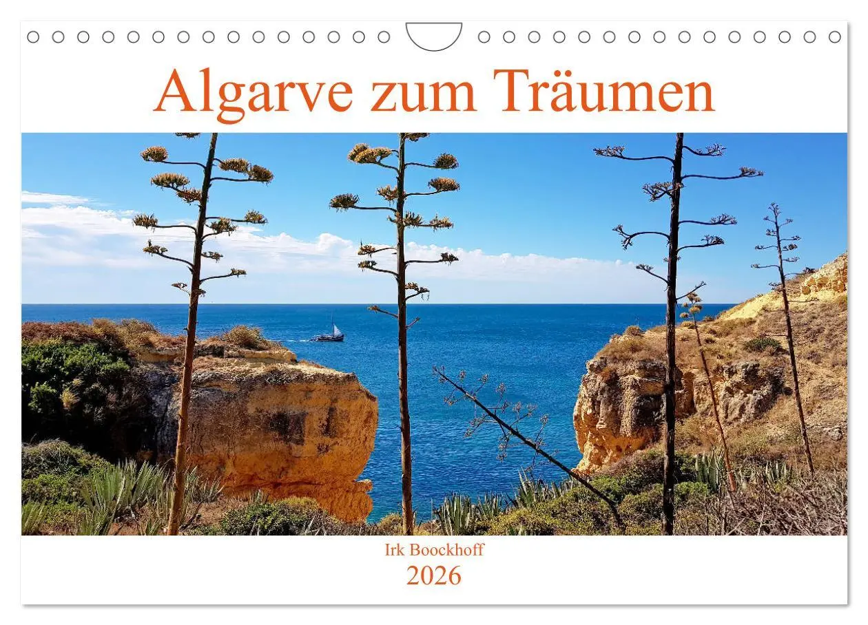 Cover: 9783457829615 | Algarve zum Träumen (Wandkalender 2026 DIN A4 quer), CALVENDO...