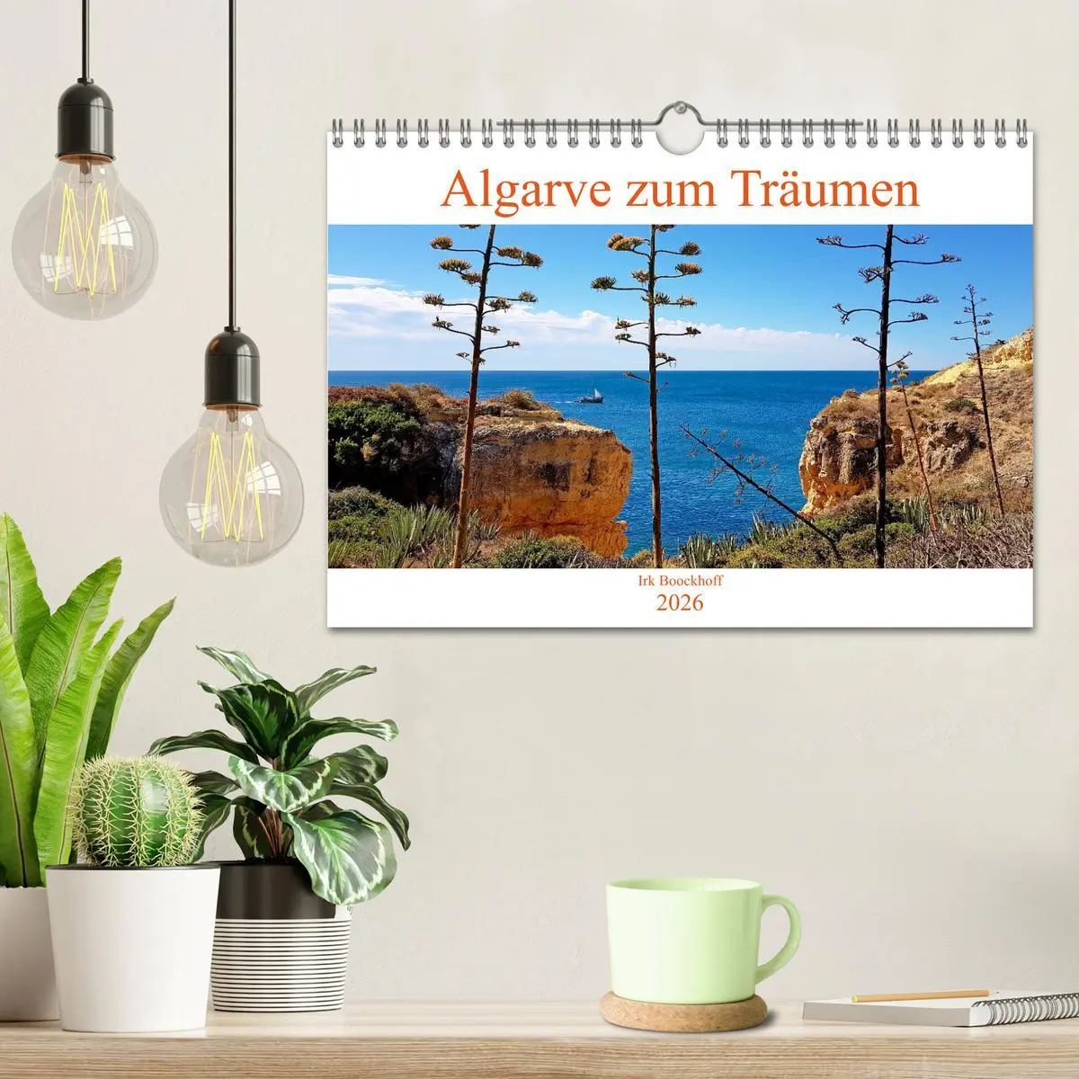Bild: 9783457829615 | Algarve zum Träumen (Wandkalender 2026 DIN A4 quer), CALVENDO...