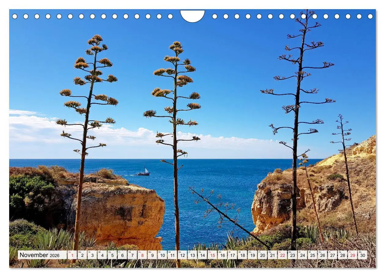 Bild: 9783457829615 | Algarve zum Träumen (Wandkalender 2026 DIN A4 quer), CALVENDO...