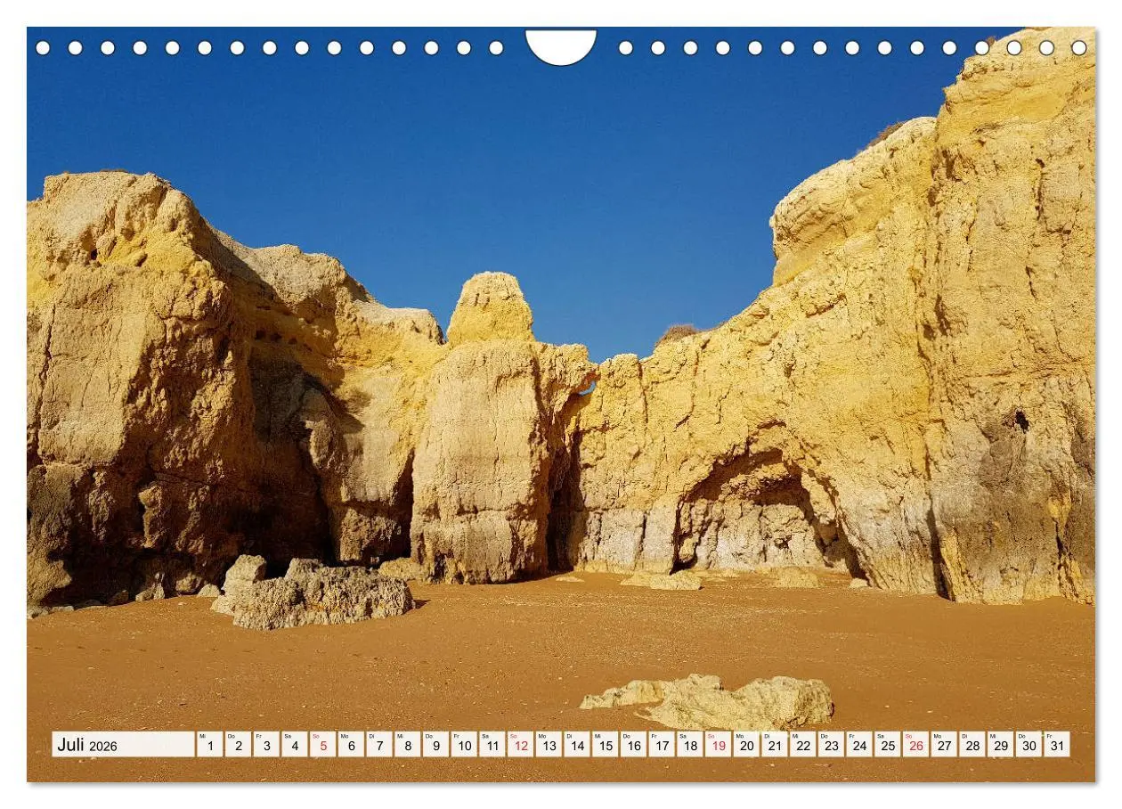 Bild: 9783457829615 | Algarve zum Träumen (Wandkalender 2026 DIN A4 quer), CALVENDO...