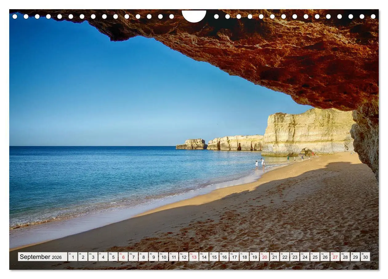 Bild: 9783457829615 | Algarve zum Träumen (Wandkalender 2026 DIN A4 quer), CALVENDO...
