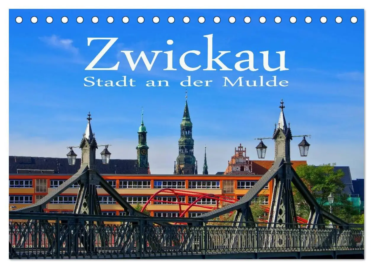 Cover: 9783516089615 | Zwickau - Stadt an der Mulde (Tischkalender 2026 DIN A5 quer),...