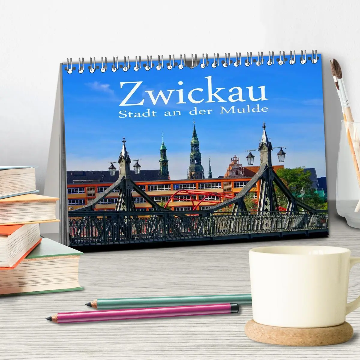 Bild: 9783516089615 | Zwickau - Stadt an der Mulde (Tischkalender 2026 DIN A5 quer),...