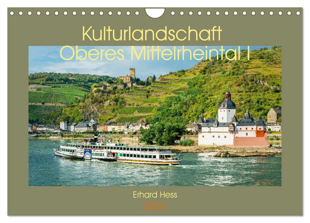 Cover: 9783516159615 | Kulturlandschaft Oberes Mittelrheintal I (Wandkalender 2026 DIN A4...