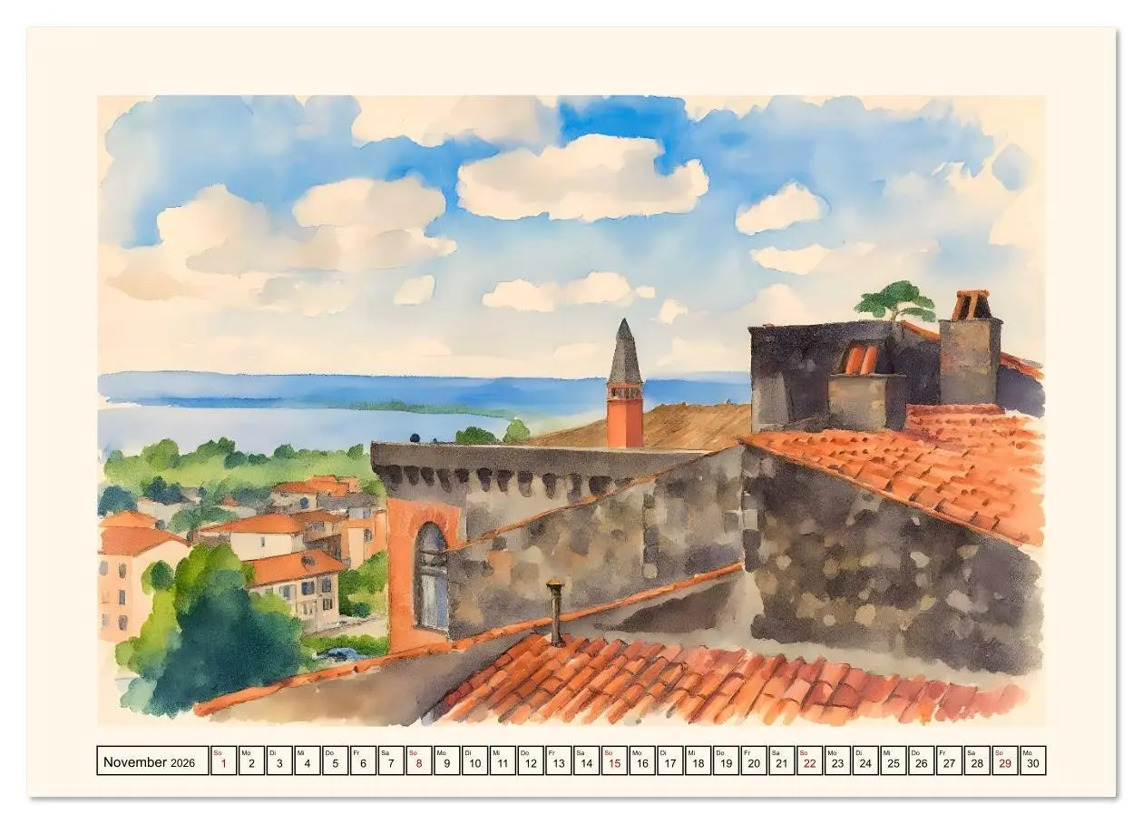 Bild: 9783516609615 | Idylle im Latium (Wandkalender 2026 DIN A2 quer), CALVENDO...