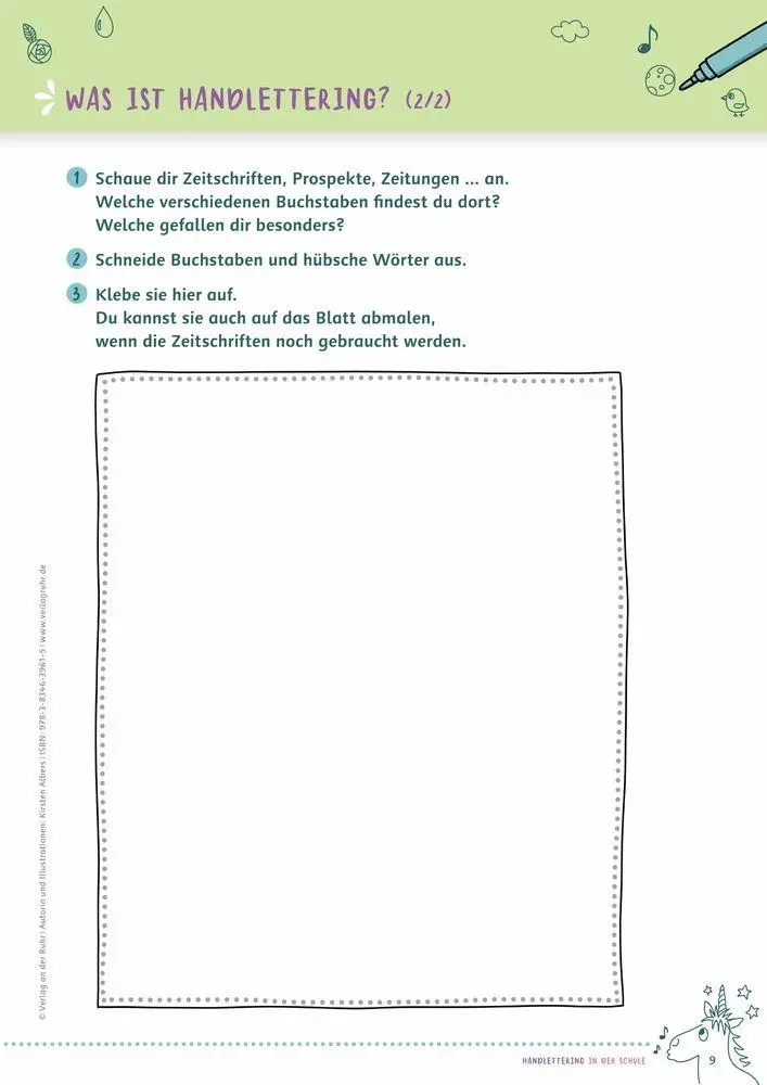 Bild: 9783834639615 | Handlettering in der Schule | Kirsten Albers | Broschüre | 80 S.