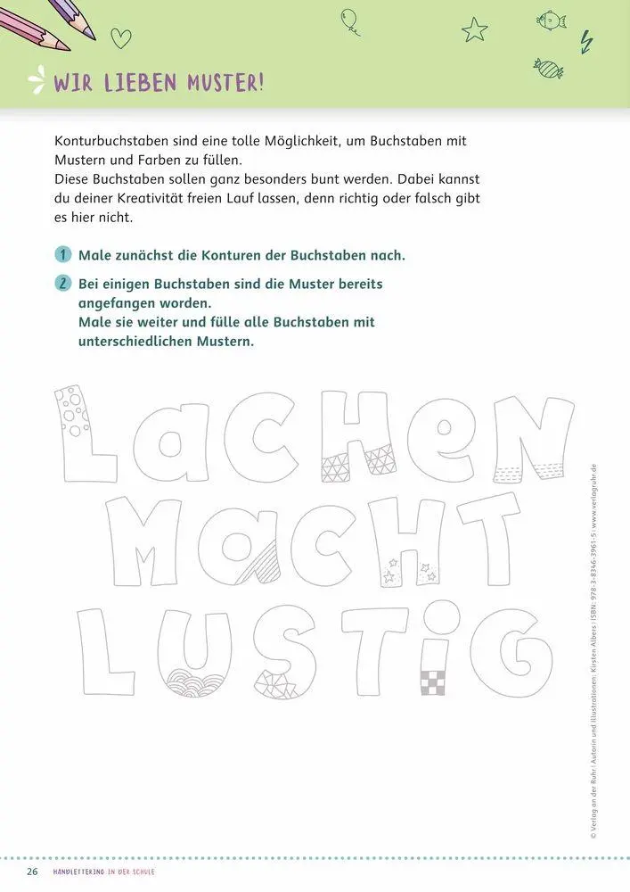 Bild: 9783834639615 | Handlettering in der Schule | Kirsten Albers | Broschüre | 80 S.