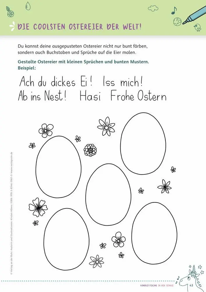 Bild: 9783834639615 | Handlettering in der Schule | Kirsten Albers | Broschüre | 80 S.