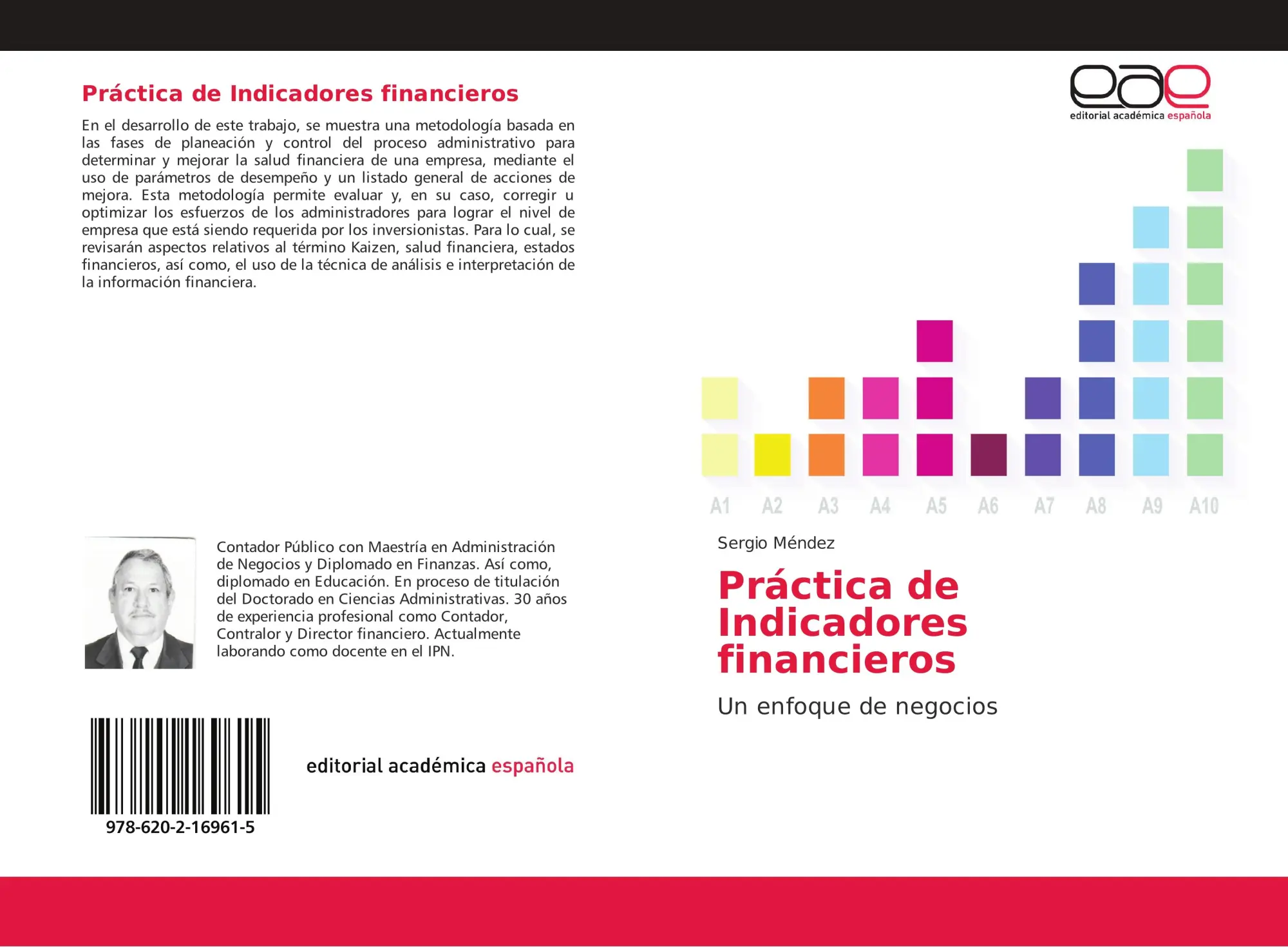 Cover: 9786202169615 | Práctica de Indicadores financieros | Un enfoque de negocios | Méndez
