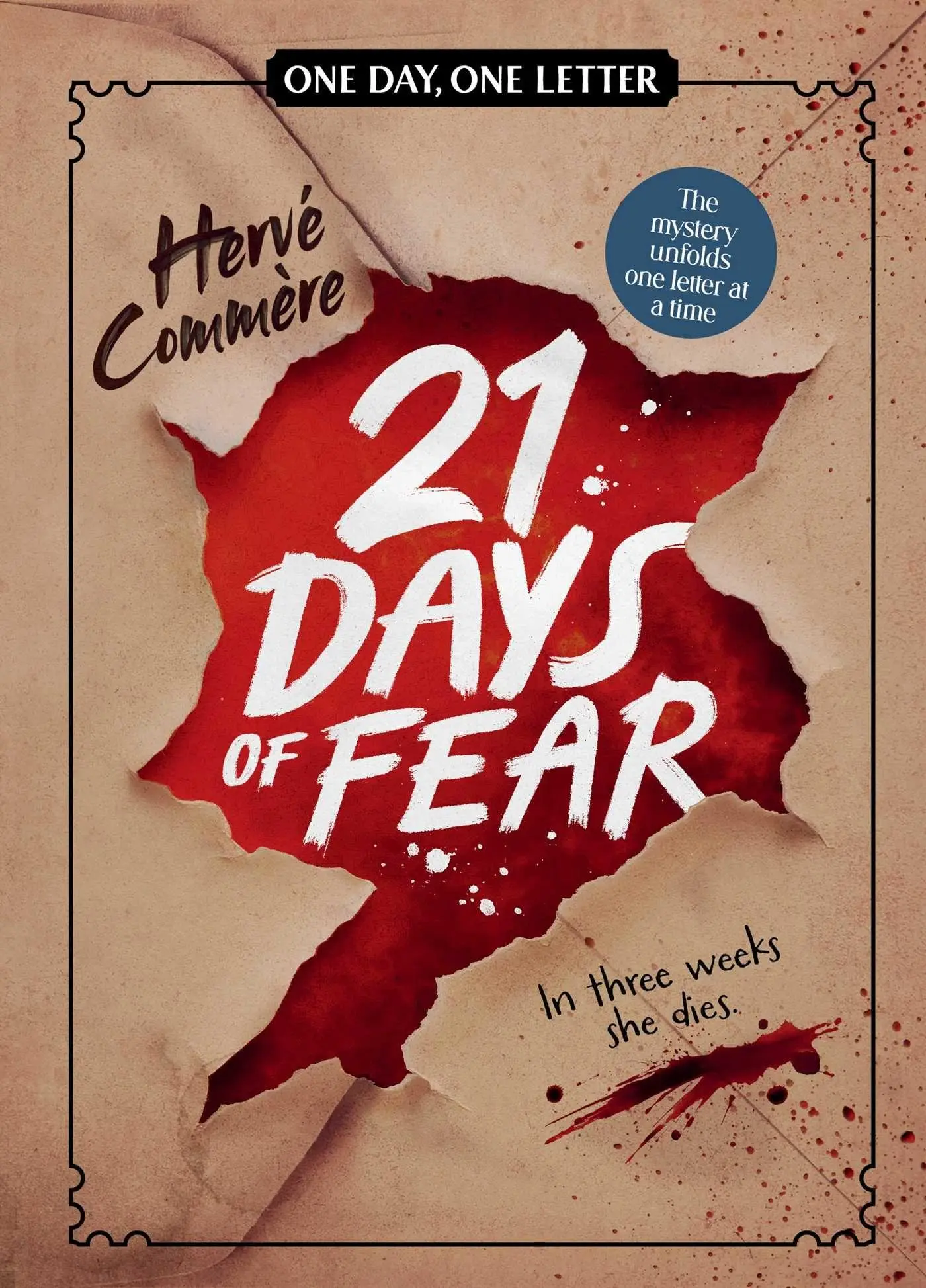 Cover: 9798347119615 | 21 Days of Fear | One Day, One Letter | Hervé Commère | Taschenbuch
