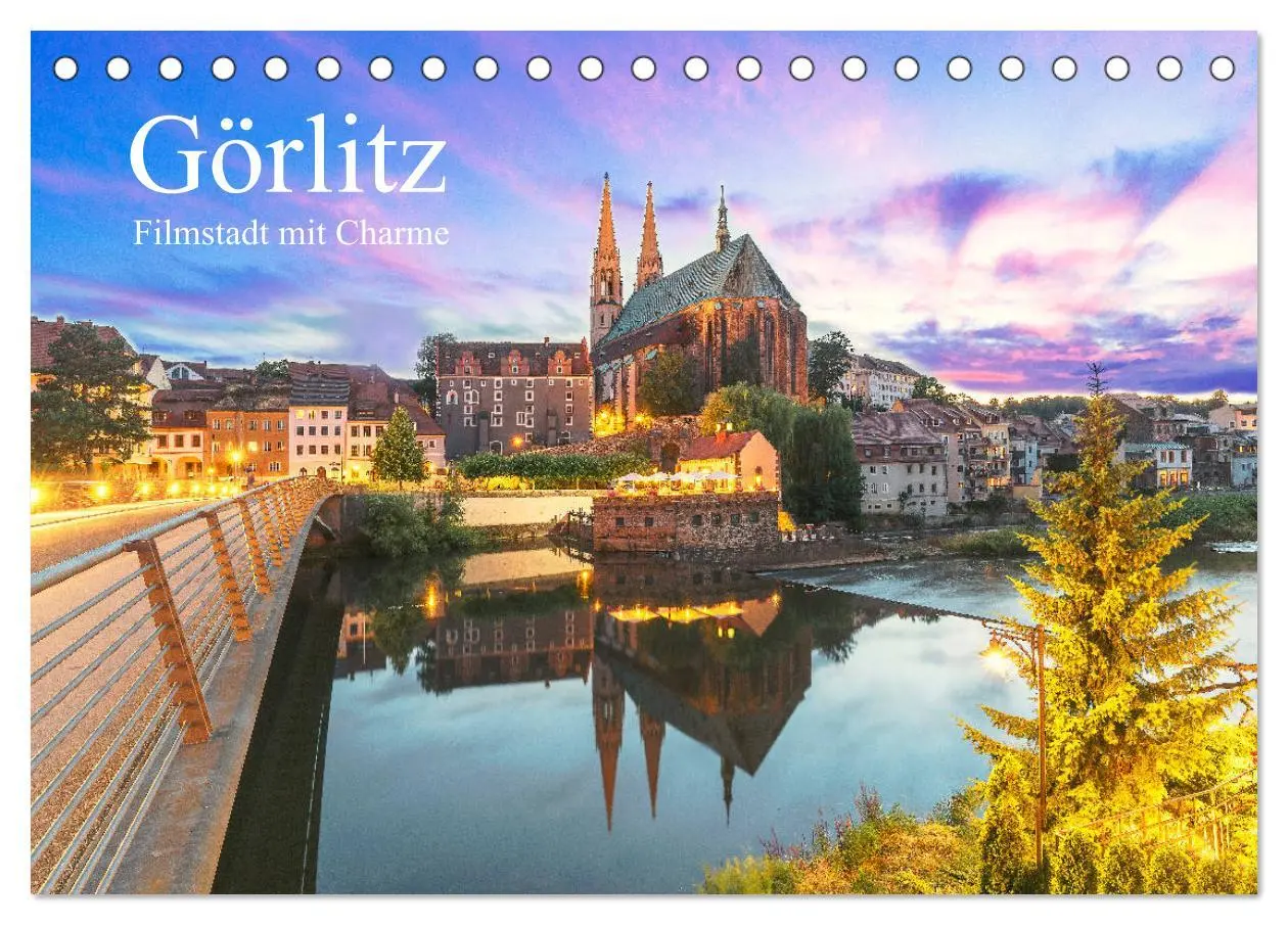Cover: 9783457819715 | Görlitz - Fimstadt mit Charme (Tischkalender 2026 DIN A5 quer),...