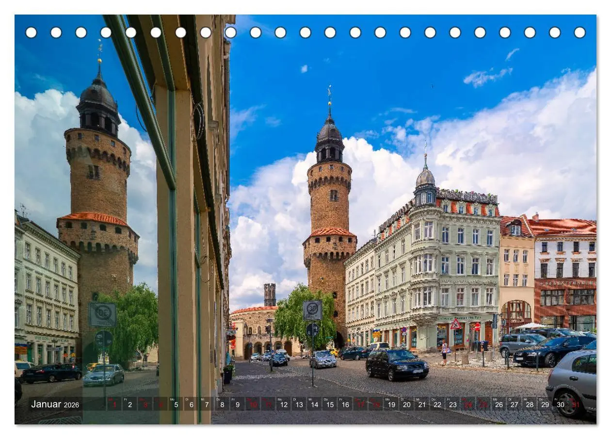 Bild: 9783457819715 | Görlitz - Fimstadt mit Charme (Tischkalender 2026 DIN A5 quer),...