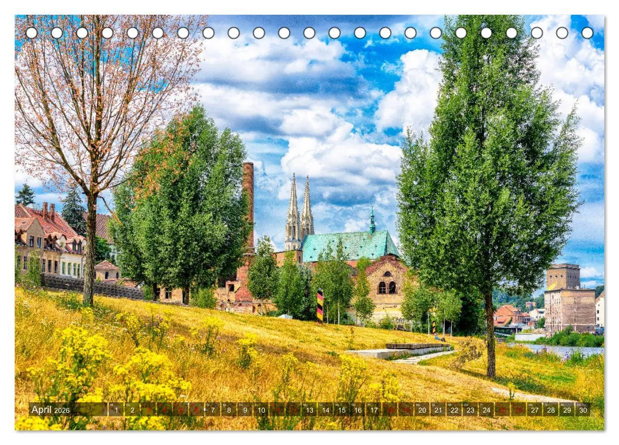 Bild: 9783457819715 | Görlitz - Fimstadt mit Charme (Tischkalender 2026 DIN A5 quer),...