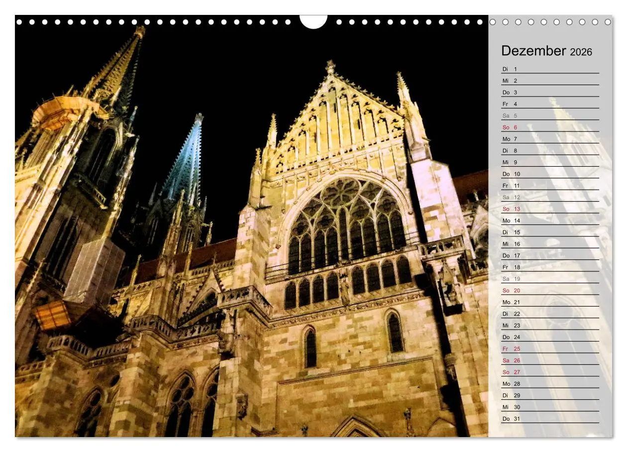 Bild: 9783457989715 | REGENSBURG - Impressionen (Wandkalender 2026 DIN A3 quer), CALVENDO...