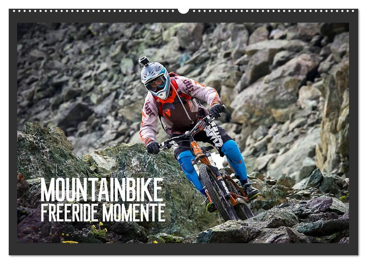 Cover: 9783516079715 | Mountainbike Freeride Momente (Wandkalender 2026 DIN A2 quer),...