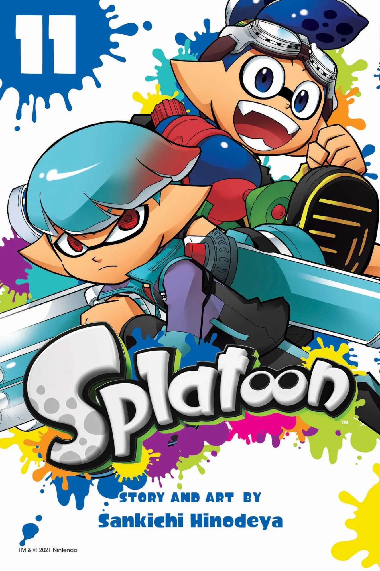 Cover: 9781974719815 | Splatoon, Vol. 11 | Sankichi Hinodeya | Taschenbuch | Englisch | 2021