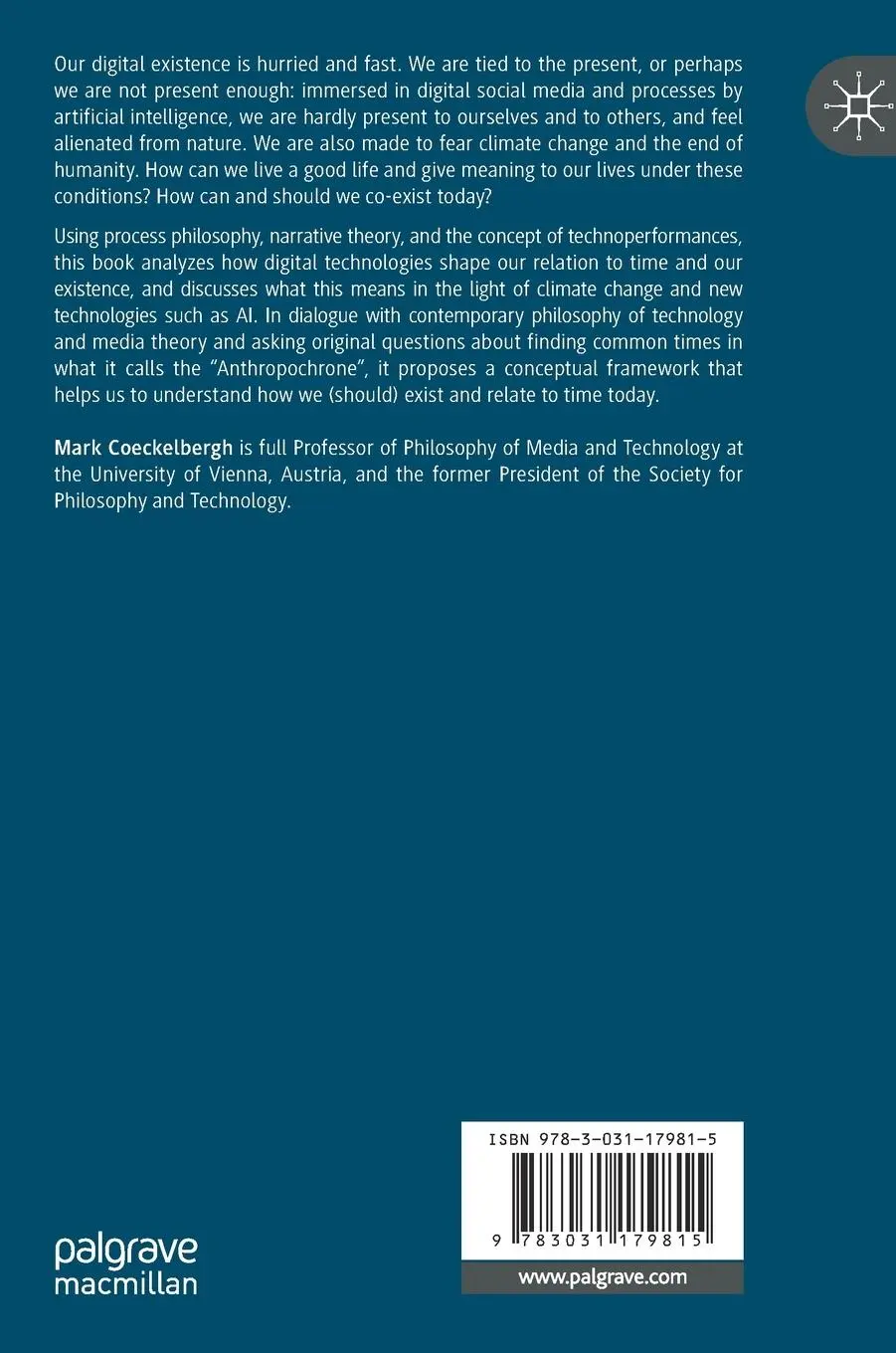 Rückseite: 9783031179815 | Digital Technologies, Temporality, and the Politics of Co-Existence