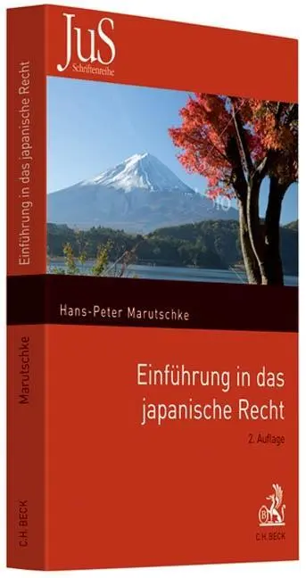 Cover: 9783406559815 | Einführung in das japanische Recht | Hans-Peter Marutschke | Buch