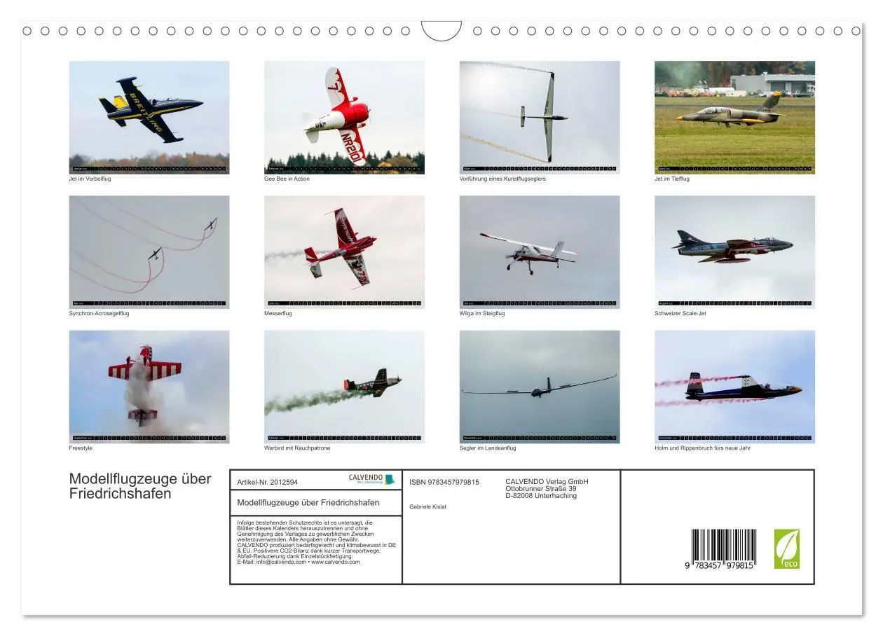 Bild: 9783457979815 | Modellflugzeuge über Friedrichshafen (Wandkalender 2026 DIN A3...