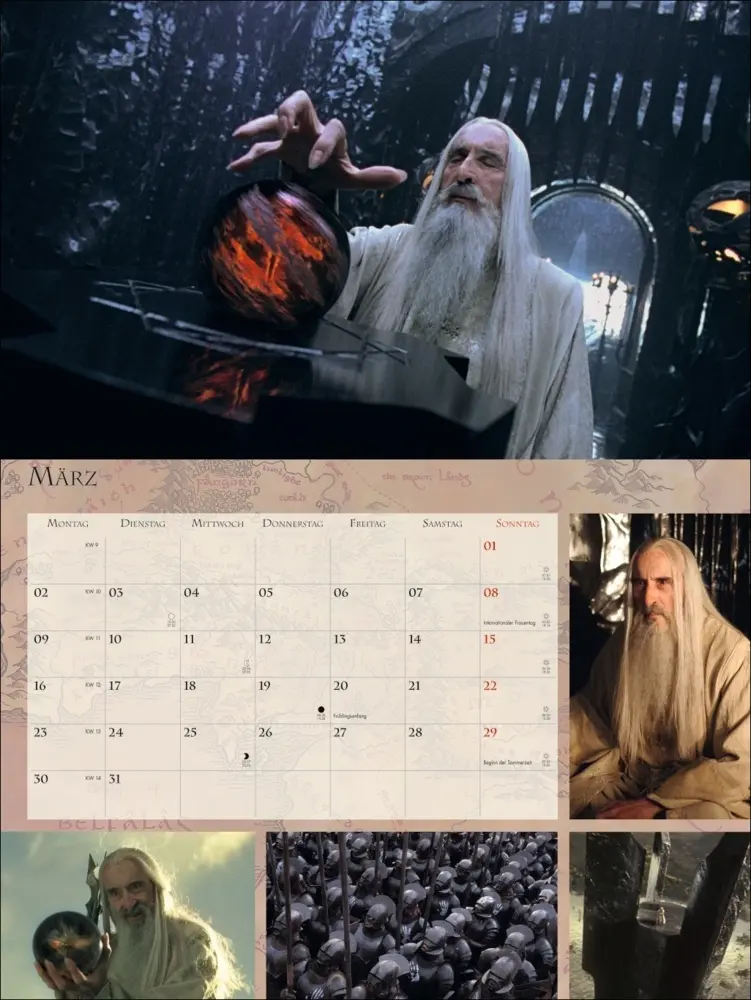 Bild: 9783756409815 | Der Herr der Ringe Broschur XL Kalender 2026 | Heye | Kalender | 28 S.