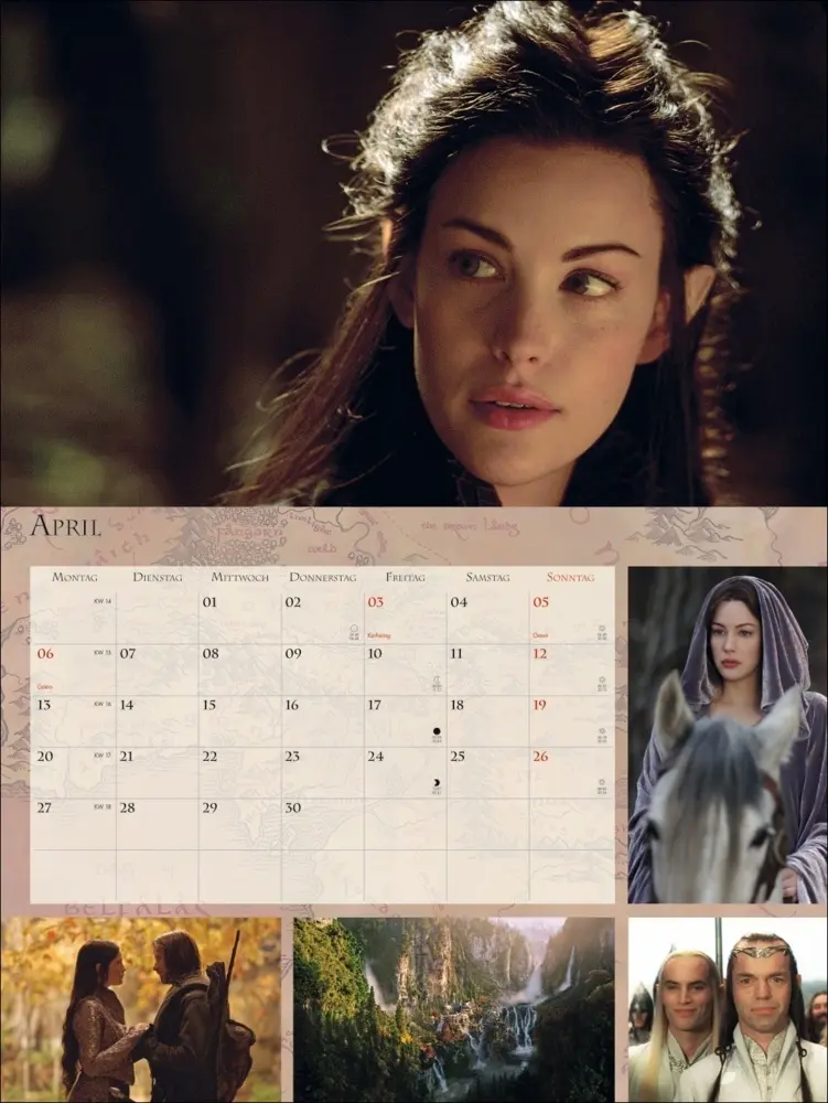 Bild: 9783756409815 | Der Herr der Ringe Broschur XL Kalender 2026 | Heye | Kalender | 28 S.