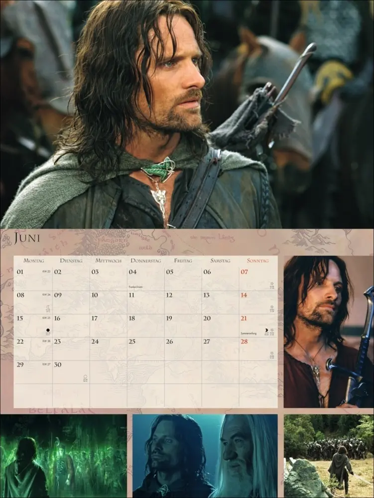 Bild: 9783756409815 | Der Herr der Ringe Broschur XL Kalender 2026 | Heye | Kalender | 28 S.