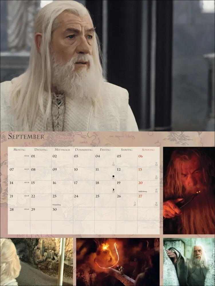 Bild: 9783756409815 | Der Herr der Ringe Broschur XL Kalender 2026 | Heye | Kalender | 28 S.