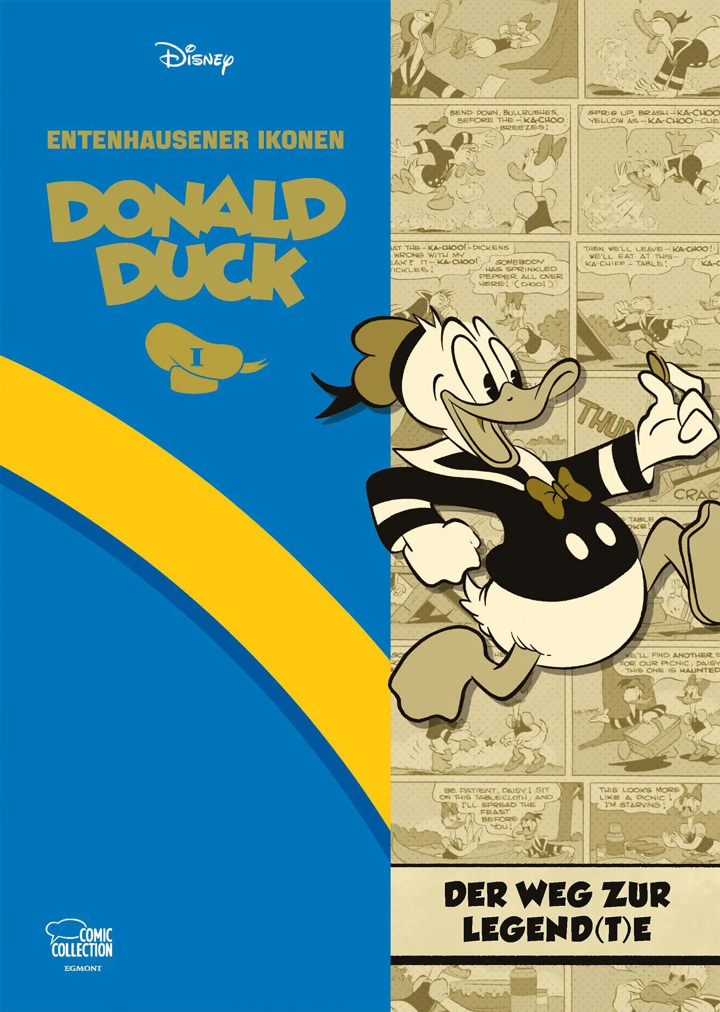 Cover: 9783770409815 | Entenhausener Ikonen - Donald Duck I | Der Weg zur Legend(t)e | Disney