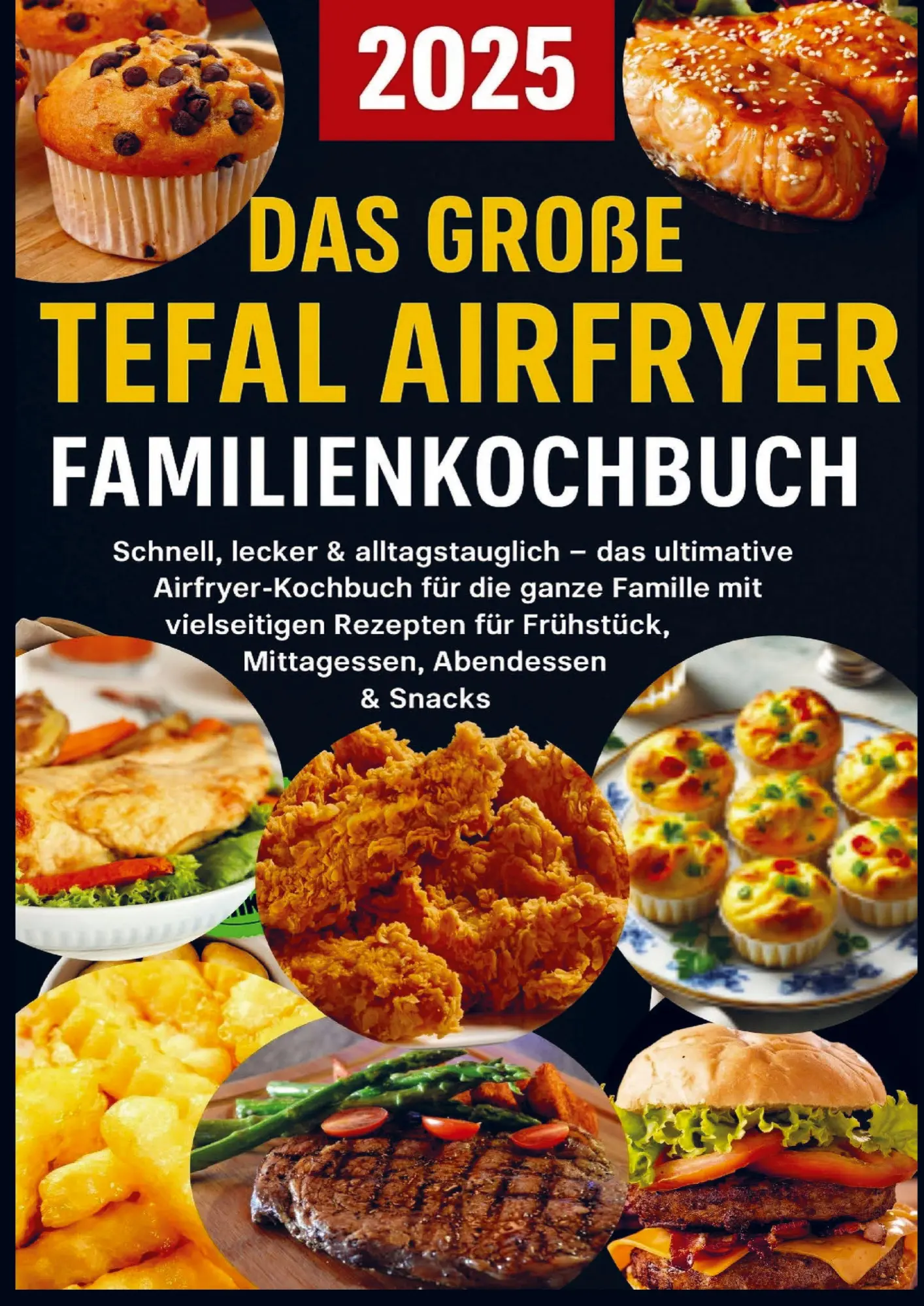 Cover: 9789403819815 | Das große Tefal Airfryer Familienkochbuch: 300 einfache &amp; gesunde...