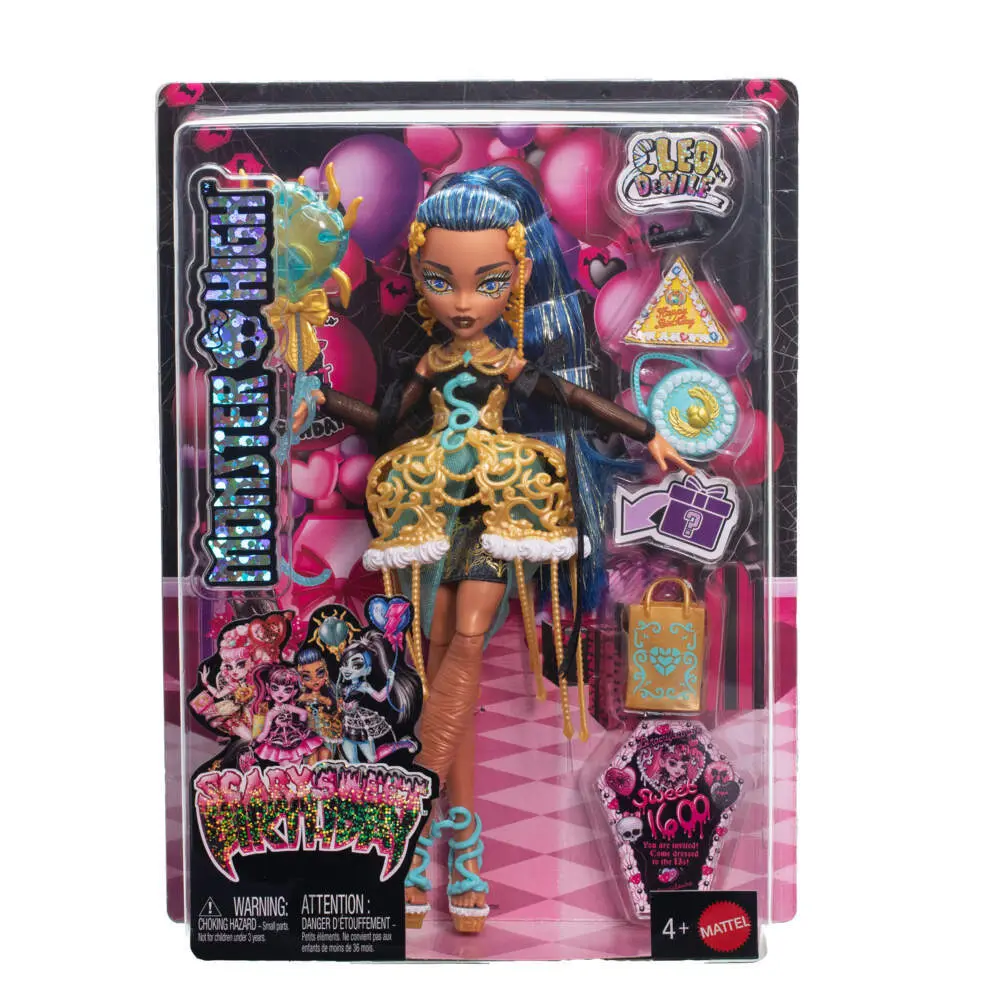 Cover: 194735259915 | Monster High schaurig schöner Geburtstag Cleo Puppe | Blister | JBG76