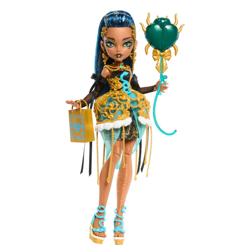 Bild: 194735259915 | Monster High schaurig schöner Geburtstag Cleo Puppe | Blister | JBG76