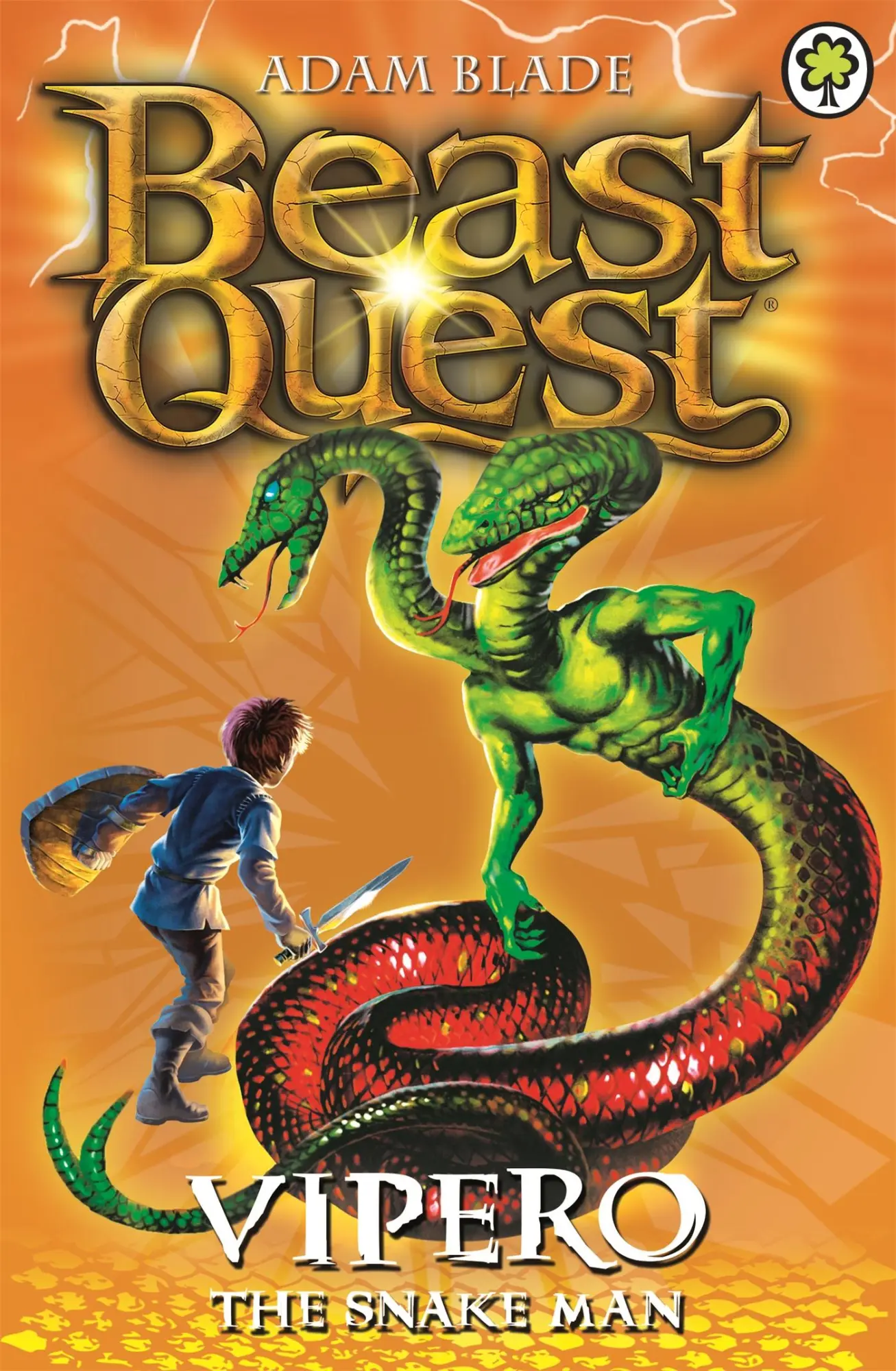 Cover: 9781846169915 | Beast Quest: Vipero the Snake Man | Series 2 Book 4 | Adam Blade