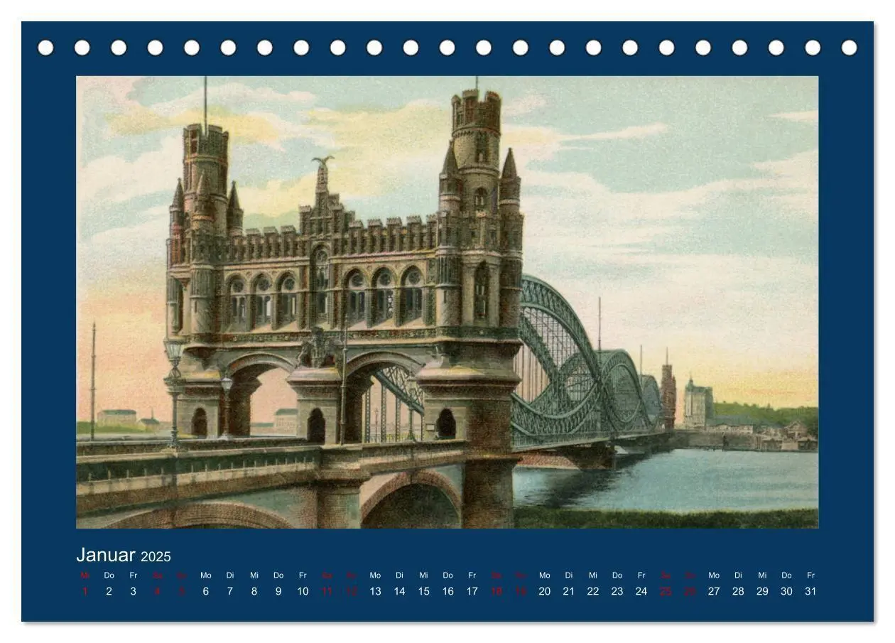 Bild: 9783435259915 | Lebendiges Hamburg von 1888 bis 1918 (Tischkalender 2025 DIN A5...