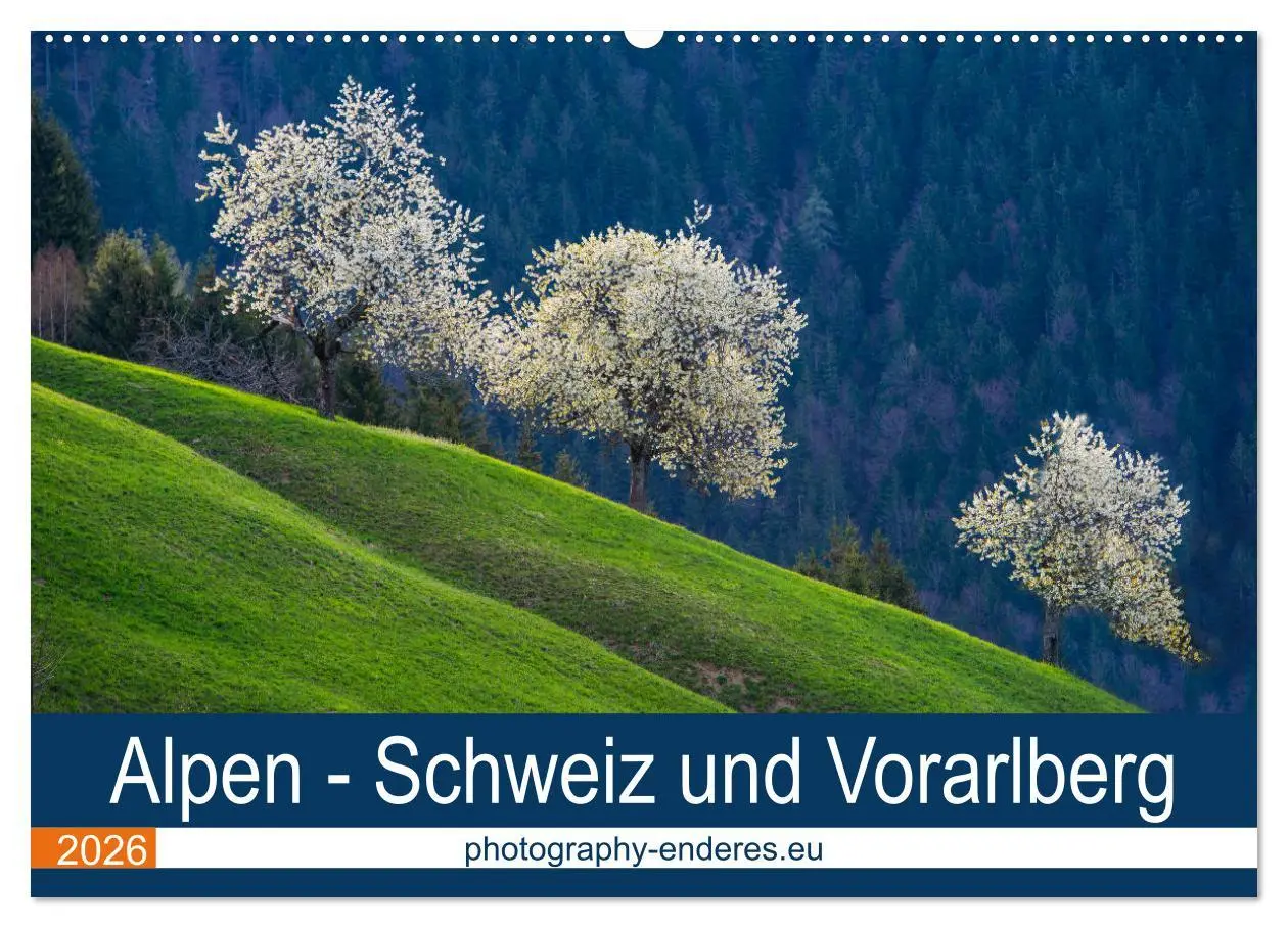 Cover: 9783457659915 | Alpen - Schweiz und Vorarlberg (Wandkalender 2026 DIN A2 quer),...