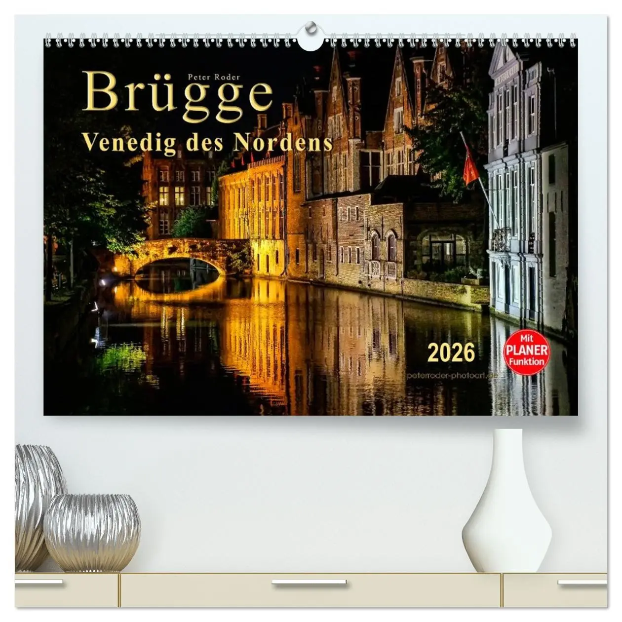Cover: 9783457969915 | Brügge - Venedig des Nordens (hochwertiger Premium Wandkalender...